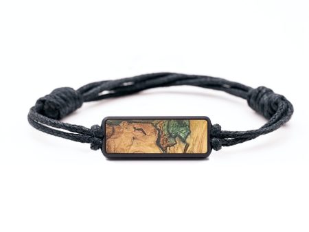 Classic Wood+Resin Bracelet - Aitana (Green, 688243) For Cheap