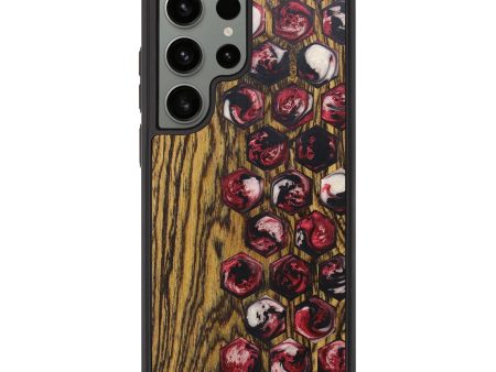 Galaxy S23 Ultra Wood+Resin Phone Case - Luca (Pattern, 687068) Fashion