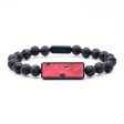 Lava Bead  Bracelet - Cole (Wood Burl, 683479) Hot on Sale