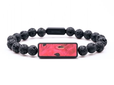 Lava Bead  Bracelet - Cole (Wood Burl, 683479) Hot on Sale