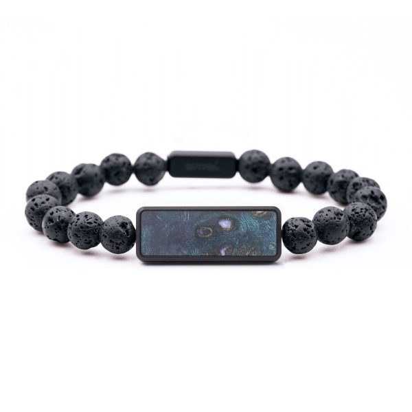 Lava Bead  Bracelet - Dakota (Wood Burl, 683634) Online