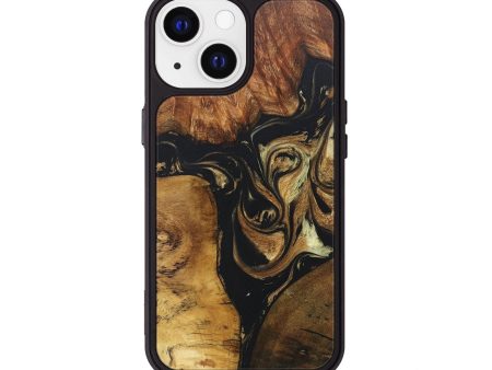 iPhone 13 Wood+Resin Phone Case - Demetrius (Mosaic, 686492) Sale