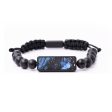 Onyx Bead Wood+Resin Bracelet - Javier (Cosmos, 687356) Online