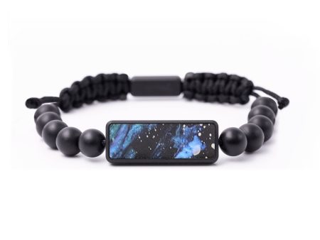 Onyx Bead Wood+Resin Bracelet - Javier (Cosmos, 687356) Online