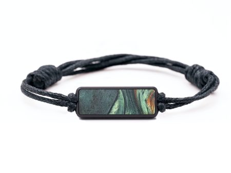 Classic Wood+Resin Bracelet - Alaina (Green, 683729) Online now