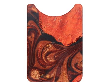 Live Edge Wood+Resin Wallet - Susie (Red, 684553) Online now