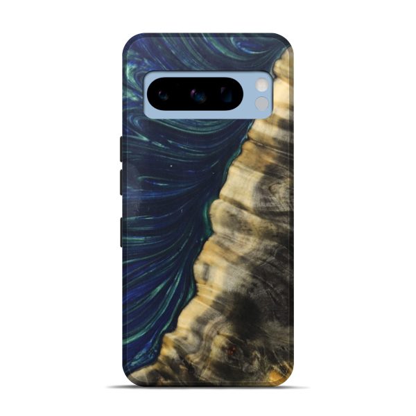 Pixel 8 Pro Wood+Resin Live Edge Phone Case - Sydney (Green, 686997) Online