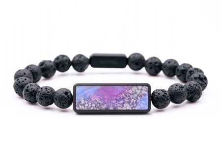 Lava Bead ResinArt Bracelet - Amanda (Cosmos, 685034) on Sale