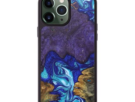 iPhone 13 Pro Max Wood+Resin Phone Case - Braydon (Mosaic, 686873) For Discount