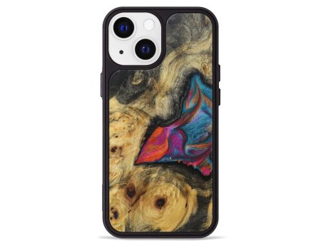 iPhone 13 mini Wood+Resin Phone Case - Stacy (Wood Burl, 688409) Online