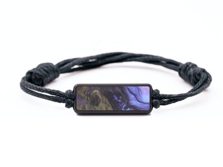 Classic Wood+Resin Bracelet - Aiden (Purple, 683332) Discount