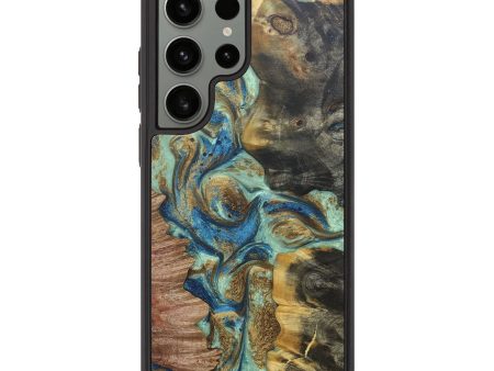 Galaxy S23 Ultra Wood+Resin Phone Case - Kameron (Mosaic, 685887) Online now