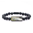 Lava Bead ResinArt Bracelet - Andre (Cosmos, 683517) Online