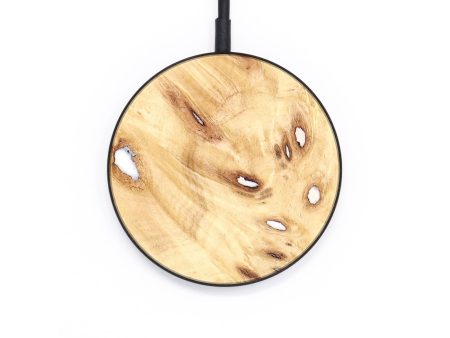 Circle  Wireless Charger - Cheri (Wood Burl, 687893) For Sale