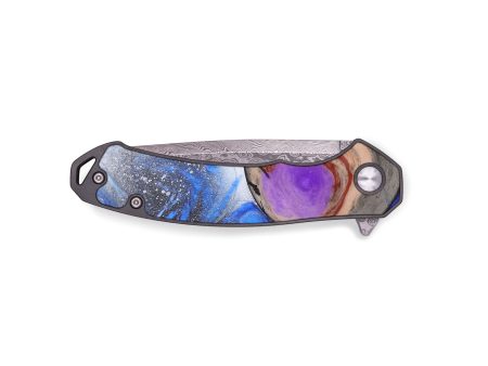 EDC ResinArt Pocket Knife - Cheyenne (Orbit, 685682) For Sale