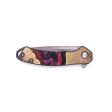 EDC Wood+Resin Pocket Knife - Thelma (Purple, 683102) Online now