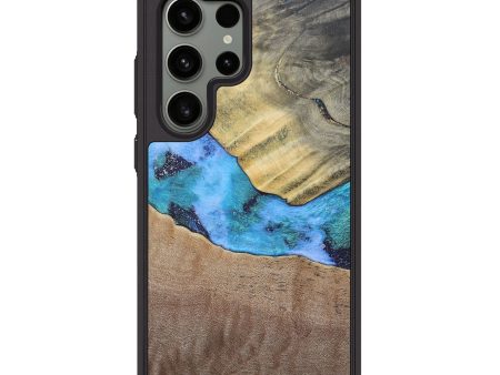 Galaxy S24 Ultra Wood+Resin Phone Case - Ashleigh (Cosmos, 687606) Supply