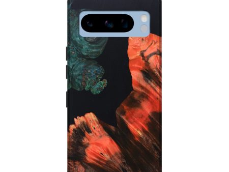 Pixel 8 Pro Wood+Resin Live Edge Phone Case - Nolan (Pure Black, 686452) Online Hot Sale