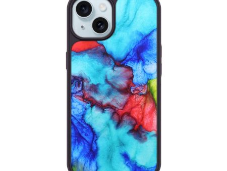 iPhone 15 ResinArt Phone Case - Lester (Watercolor, 683655) For Sale