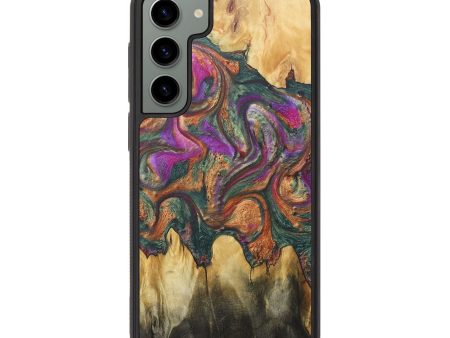 Galaxy S23 Plus Wood+Resin Phone Case - Bryce (Green, 683995) Sale