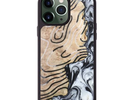 iPhone 13 Pro Max Wood+Resin Phone Case - Ira (Pattern, 687078) Online Sale