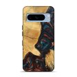 Pixel 8 Pro Wood+Resin Live Edge Phone Case - Jensen (Teal & Gold, 684187) Hot on Sale