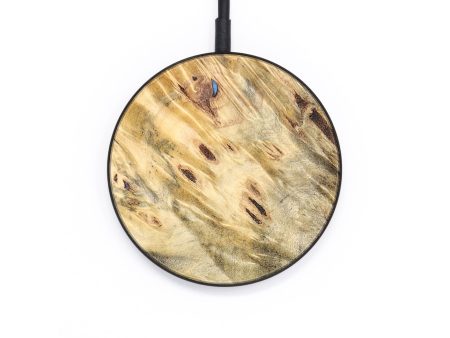 Circle  Wireless Charger - Kaelyn (Wood Burl, 687891) Hot on Sale