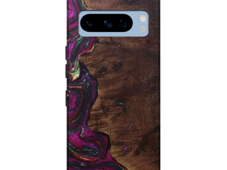 Pixel 8 Pro Wood+Resin Live Edge Phone Case - Drew (Green, 683555) Discount