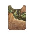 Live Edge Wood+Resin Wallet - Frankie (Green, 684294) on Sale