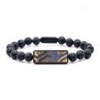 Lava Bead ResinArt Bracelet - Cecelia (Pattern, 683284) Online now