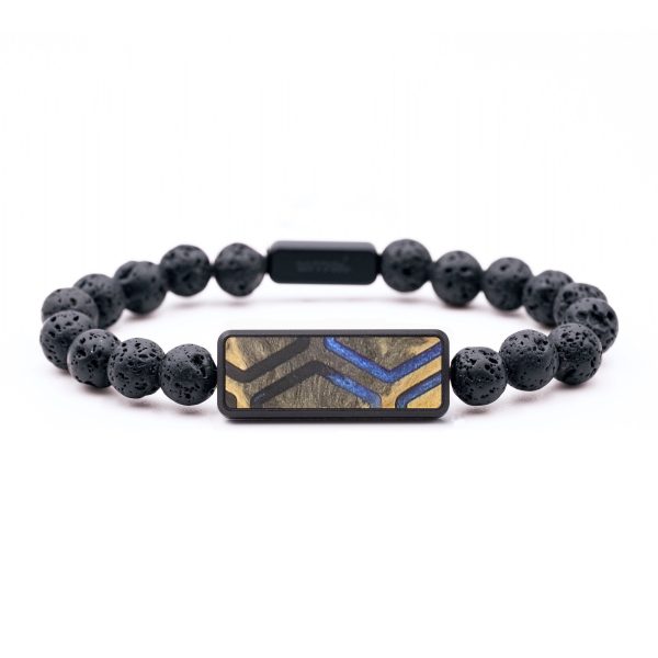 Lava Bead ResinArt Bracelet - Cecelia (Pattern, 683284) Online now