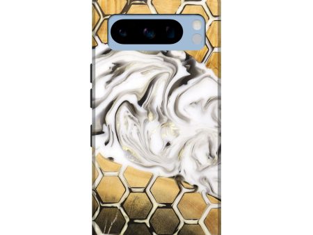 Pixel 8 Pro Wood+Resin Live Edge Phone Case - Makenna (Pattern, 688117) Fashion