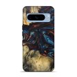 Pixel 8 Pro Wood+Resin Live Edge Phone Case - Della (Teal & Gold, 684183) Supply