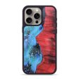 iPhone 15 Pro Max Wood+Resin Phone Case - Charles (Cosmos, 688416) on Sale