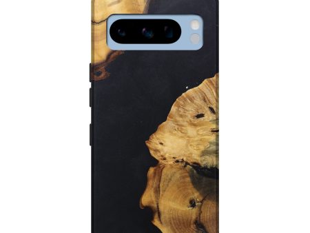 Pixel 8 Pro Wood+Resin Live Edge Phone Case - Marlee (Black & White, 685605) Online now