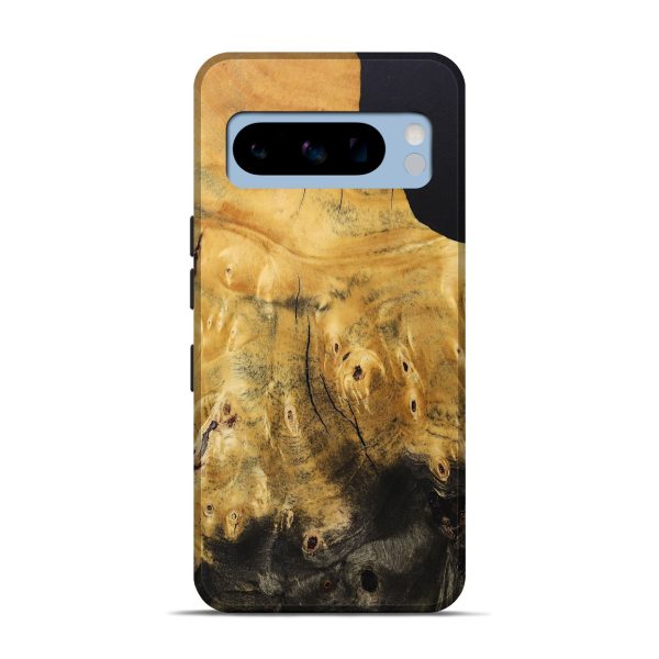 Pixel 8 Pro Wood+Resin Live Edge Phone Case - Alayna (Pure Black, 684158) Supply