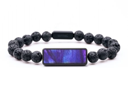 Lava Bead ResinArt Bracelet - Talia (Watercolor, 683807) Online Hot Sale