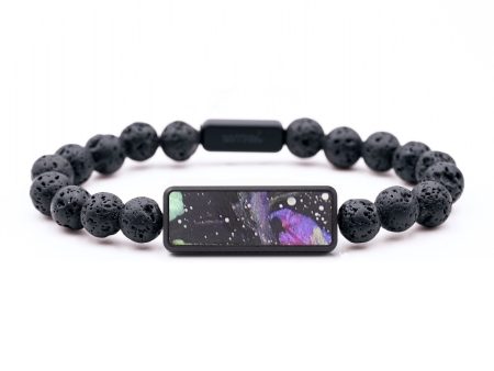 Lava Bead Wood+Resin Bracelet - Fredrick (Cosmos, 687422) Cheap