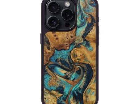 iPhone 15 Pro Wood+Resin Phone Case - Annette (Mosaic, 686497) Online