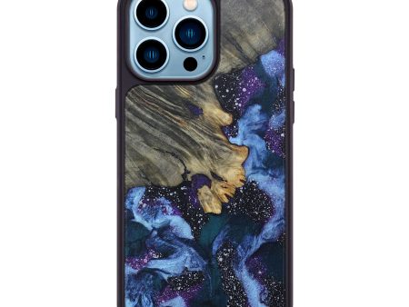 iPhone 14 Pro Max Wood+Resin Phone Case - Marc (Cosmos, 687687) Hot on Sale