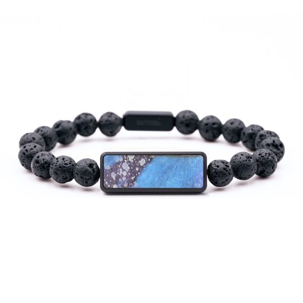 Lava Bead Wood+Resin Bracelet - Hilda (Cosmos, 687495) Online Hot Sale