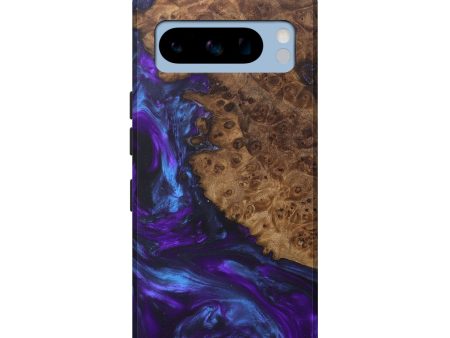 Pixel 8 Pro Wood+Resin Live Edge Phone Case - Carolyn (Purple, 684339) Supply