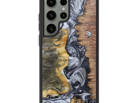 Galaxy S23 Ultra Wood+Resin Phone Case - Travis (Mosaic, 687186) Cheap