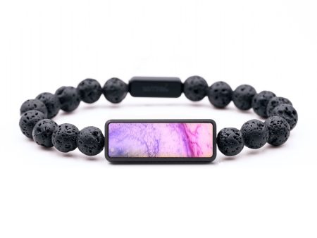 Lava Bead ResinArt Bracelet - Vivian (Watercolor, 683805) For Discount