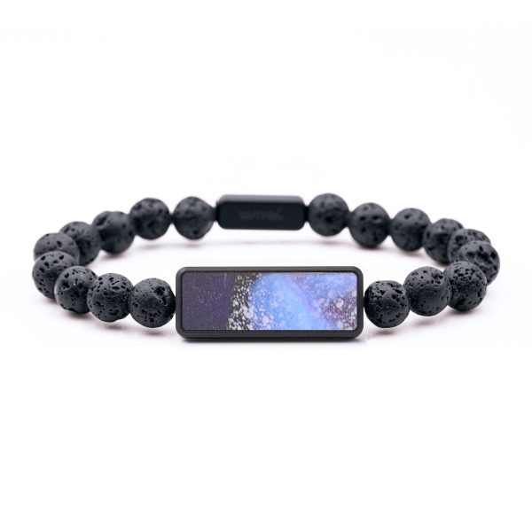 Lava Bead Wood+Resin Bracelet - Jeremiah (Cosmos, 685053) Sale