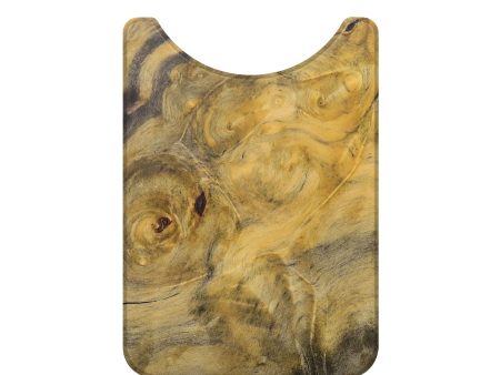 Live Edge Wood+Resin Wallet - Paola (Wood Burl, 684508) Cheap