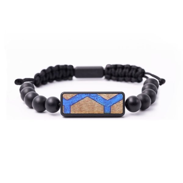 Onyx Bead ResinArt Bracelet - Dewey (Pattern, 683279) Online Sale