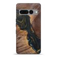 Pixel 7 Pro Wood+Resin Live Edge Phone Case - Zayn (Teal & Gold, 687011) Online now