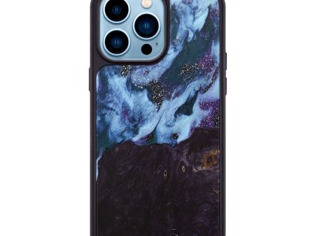 iPhone 14 Pro Max Wood+Resin Phone Case - Sandra (Cosmos, 687602) Supply