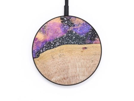 Circle Wood+Resin Wireless Charger - Alaya (Cosmos, 685698) For Discount